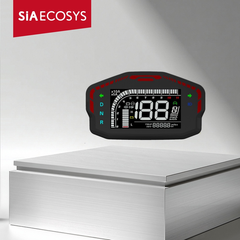 Kelly Kls7230S Controller - SIAECOSYS DKD LCD Tacho Display CAN/LIN