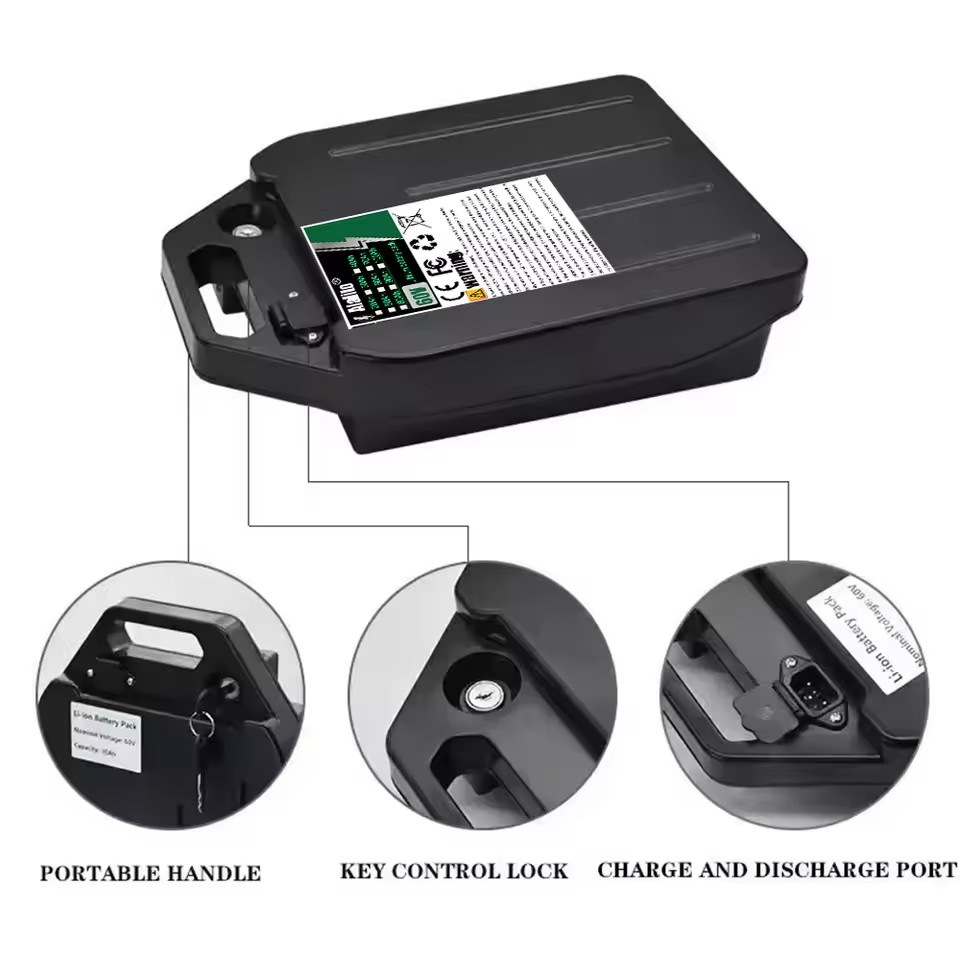 Lithium-Batterie für Elektrofa – 60V 50Ah Electric Scooter Battery Bewertung und Preis