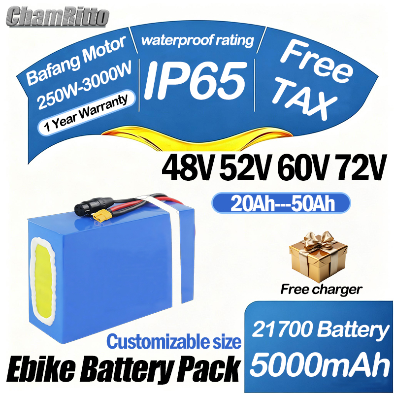60V 72V 2000W E-Bike Elektrofa – 60V 50Ah Electric Scooter Battery Bewertung und Preis