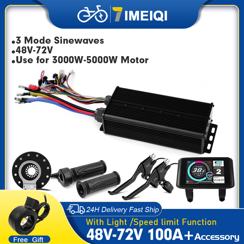 Ebike Sinuswelle Controller 10 – 72V 100A Sabvoton Controller Bewertung und Preis