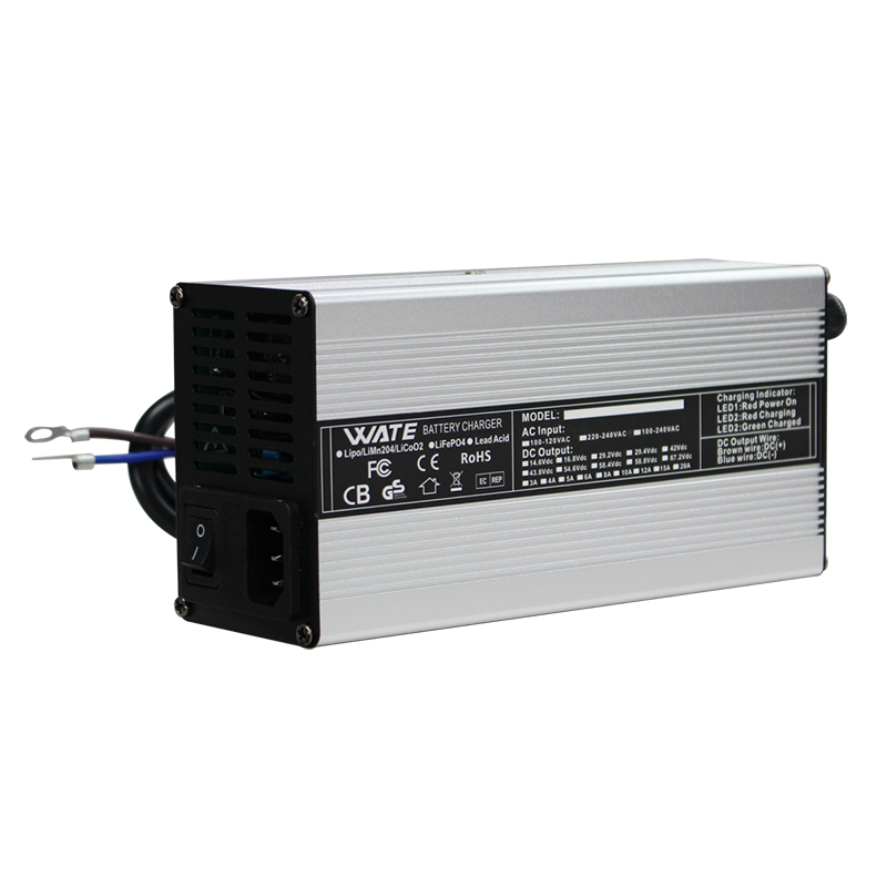 58,4 V 12 A LiFePO4-Akkuladege – 84V 20A Smart Charger Bewertung und Preis