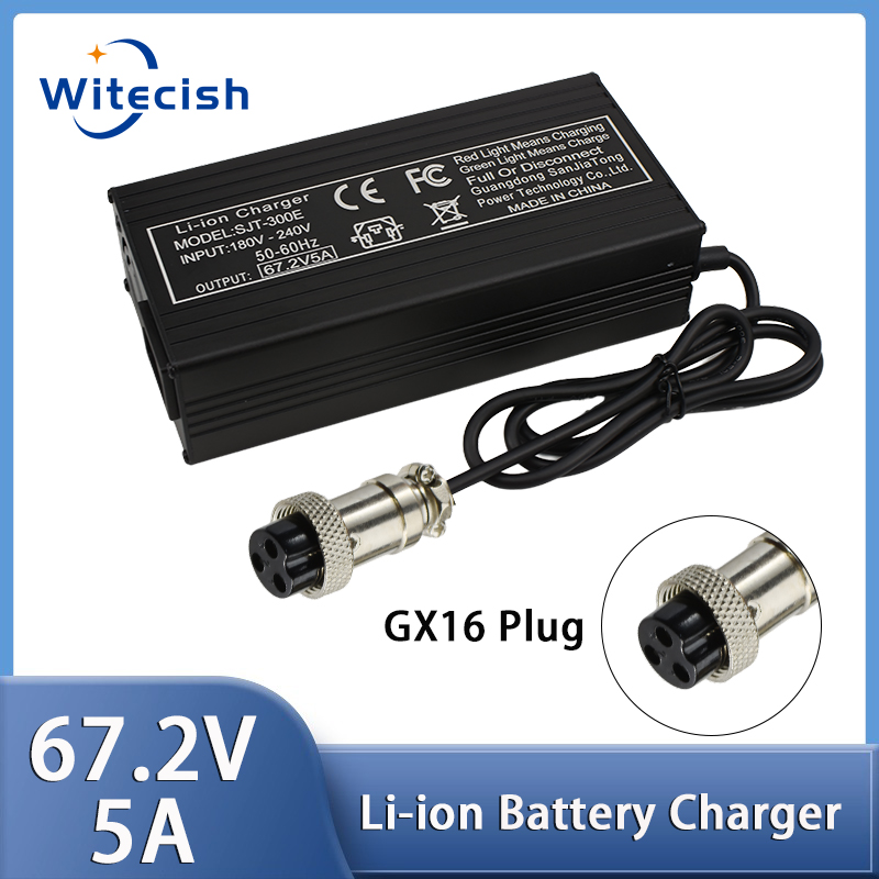 60V Schnellladegerät 67,2V/5A  – 84V 20A Smart Charger Bewertung und Preis
