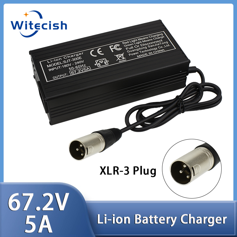 60V Schnellladegerät 67,2V/5A  – 84V 20A Smart Charger Bewertung und Preis